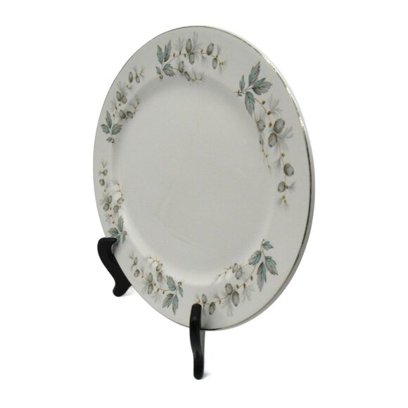 VINTAGE Johnson Bros Snowhite Oval PLATTER Ironstone Pine Dinnerware England - Picture 3 of 10